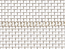 SUS304 plain weave wire cloth of 0.47Φ×16 mesh Joined by silver soldering