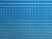 .393"sq.×.512"centers×.078"thick. 10□×13P×2.0t (mm), straight