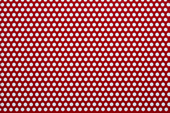 カラー樹脂 Red（PVC） 3t×D5×P8　60°チドリ 開孔率35.4%