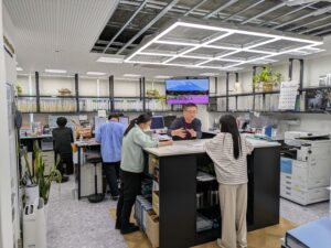神戸本社の様子