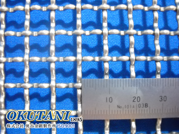 ステンレス溶接金網 目開き：5.55mm メッシュ：4 線径：0.8mm サイズ：1000mm×12m ステンレス溶接網 ファインメッシュ - 2